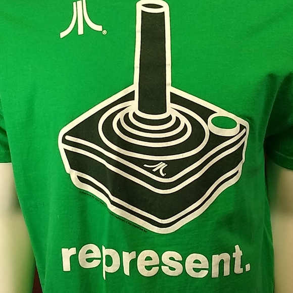 Atari represent tee heavy cotton XL VTG 90s - Picture 6 of 13